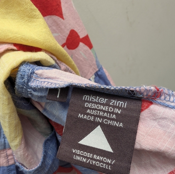 Charlize Dress Colorful Floral Midi Dress - Picture 5 of 5